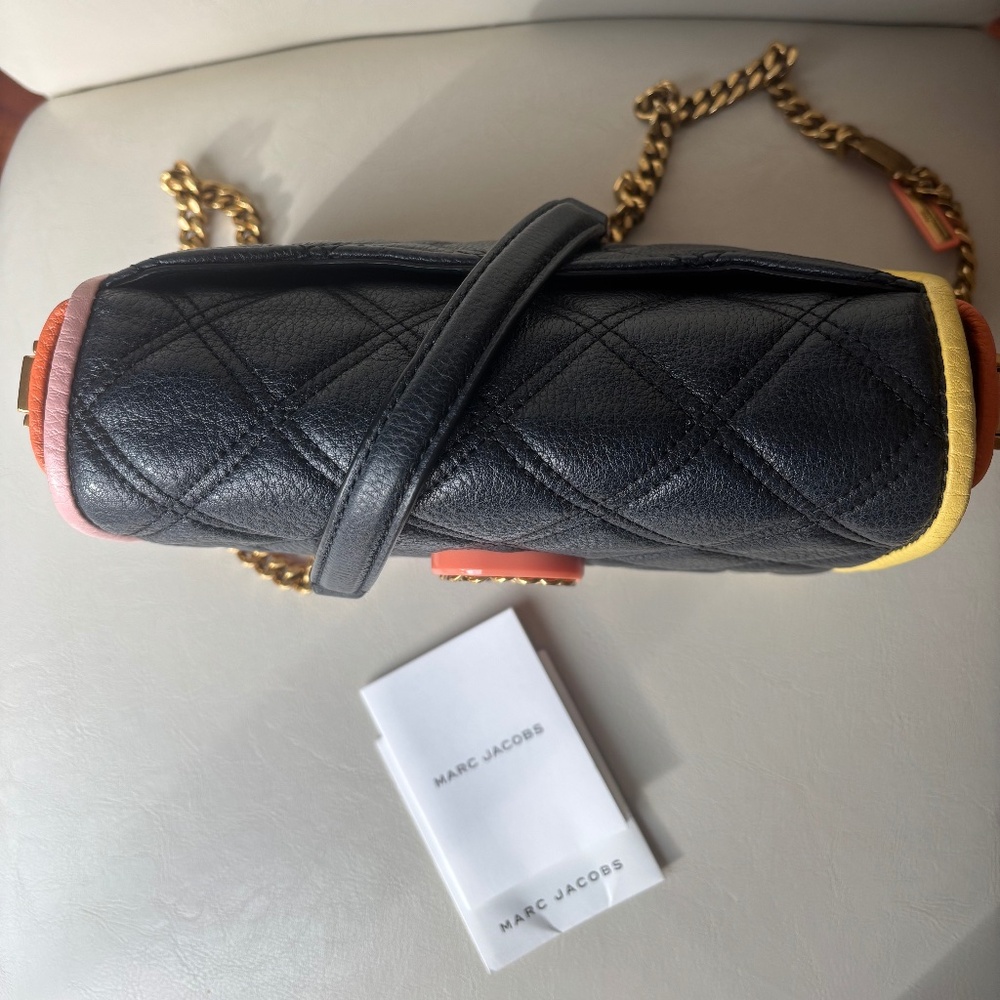 Marc Jacobs The Status Leather Crossbody Bag - Picture 5 of 10